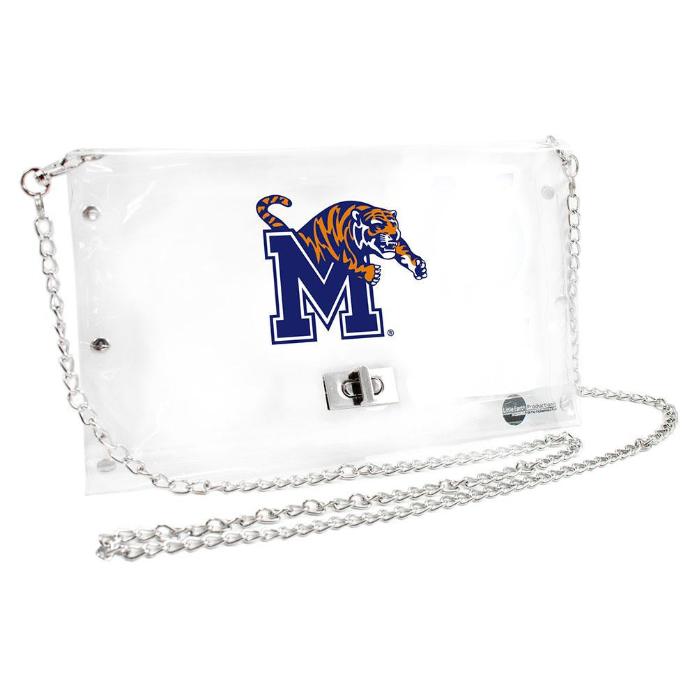 Memphis Tigers NCAA Clear Envelope Purse