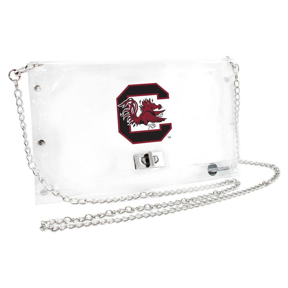 South Carolina Gamecocks NCAA Clear Envelope Purse