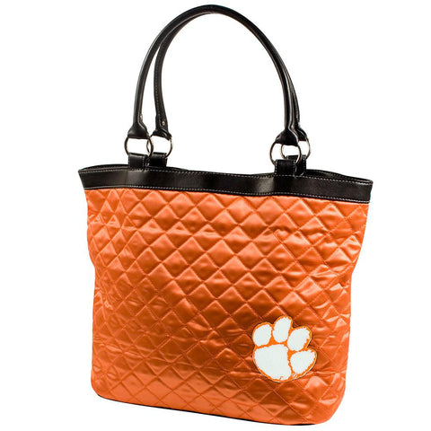 Clemson Tigers NCAA Quilted Tote (Orange)