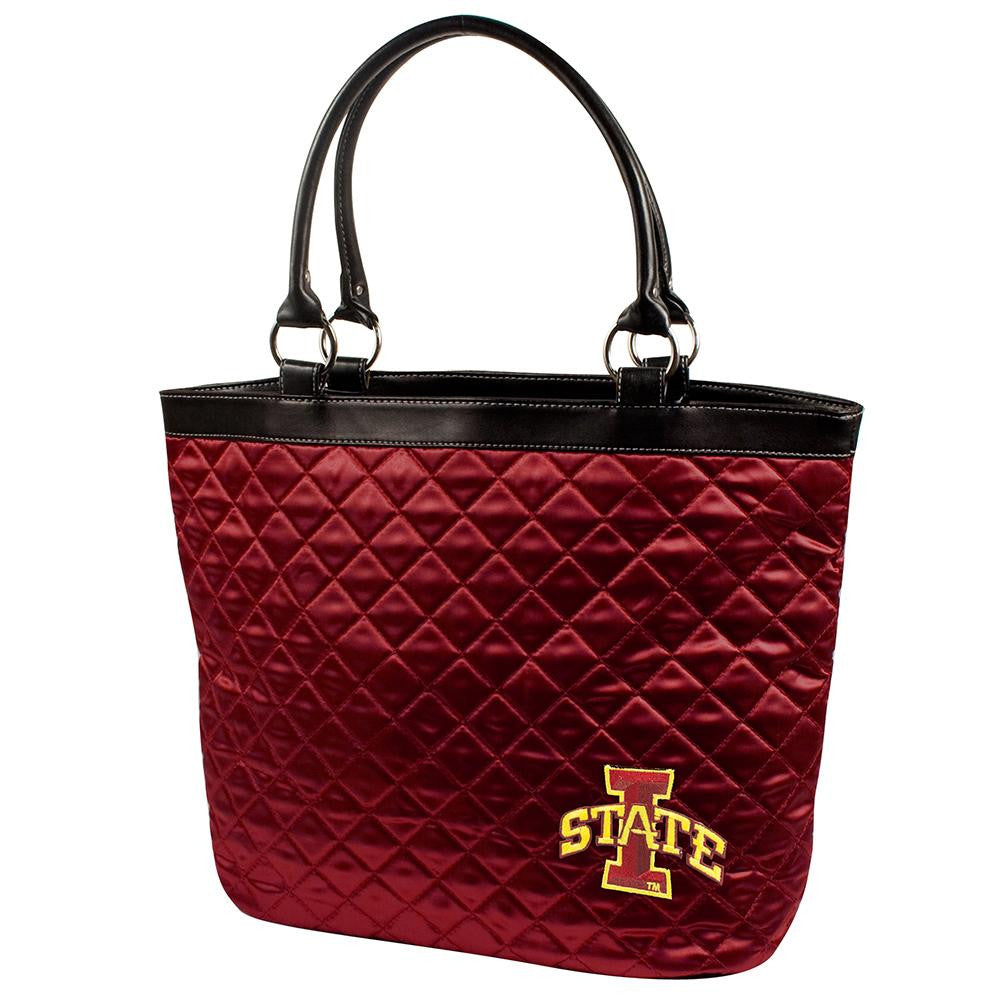 Iowa State Cyclones NCAA Quilted Tote (Dark Red)