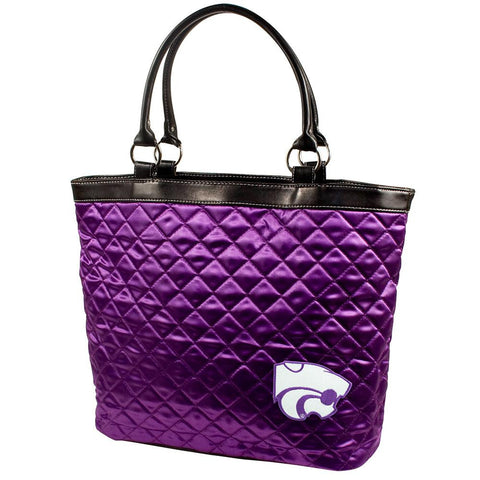 Kansas State Wildcats NCAA Quilted Tote (Purple)