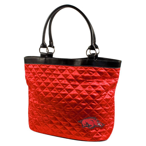 Arkansas Razorbacks NCAA Quilted Tote (Light Red)