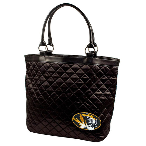 Missouri Tigers NCAA Quilted Tote (Black)