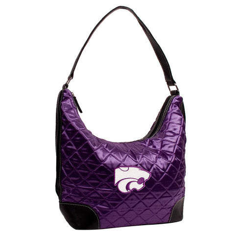 Kansas State Wildcats NCAA Quilted Hobo (Purple)