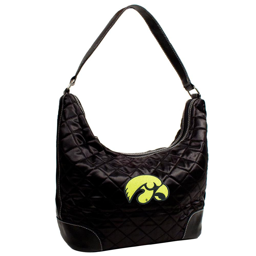 Iowa Hawkeyes NCAA Quilted Hobo (Black)