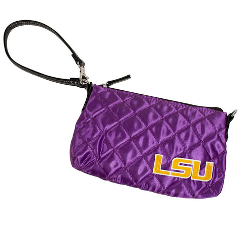 LSU Tigers NCAA Quilted Wristlet (Purple)