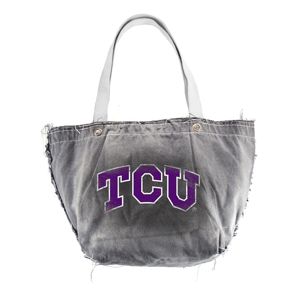 Texas Christian Horned Frogs NCAA Vintage Denim Tote