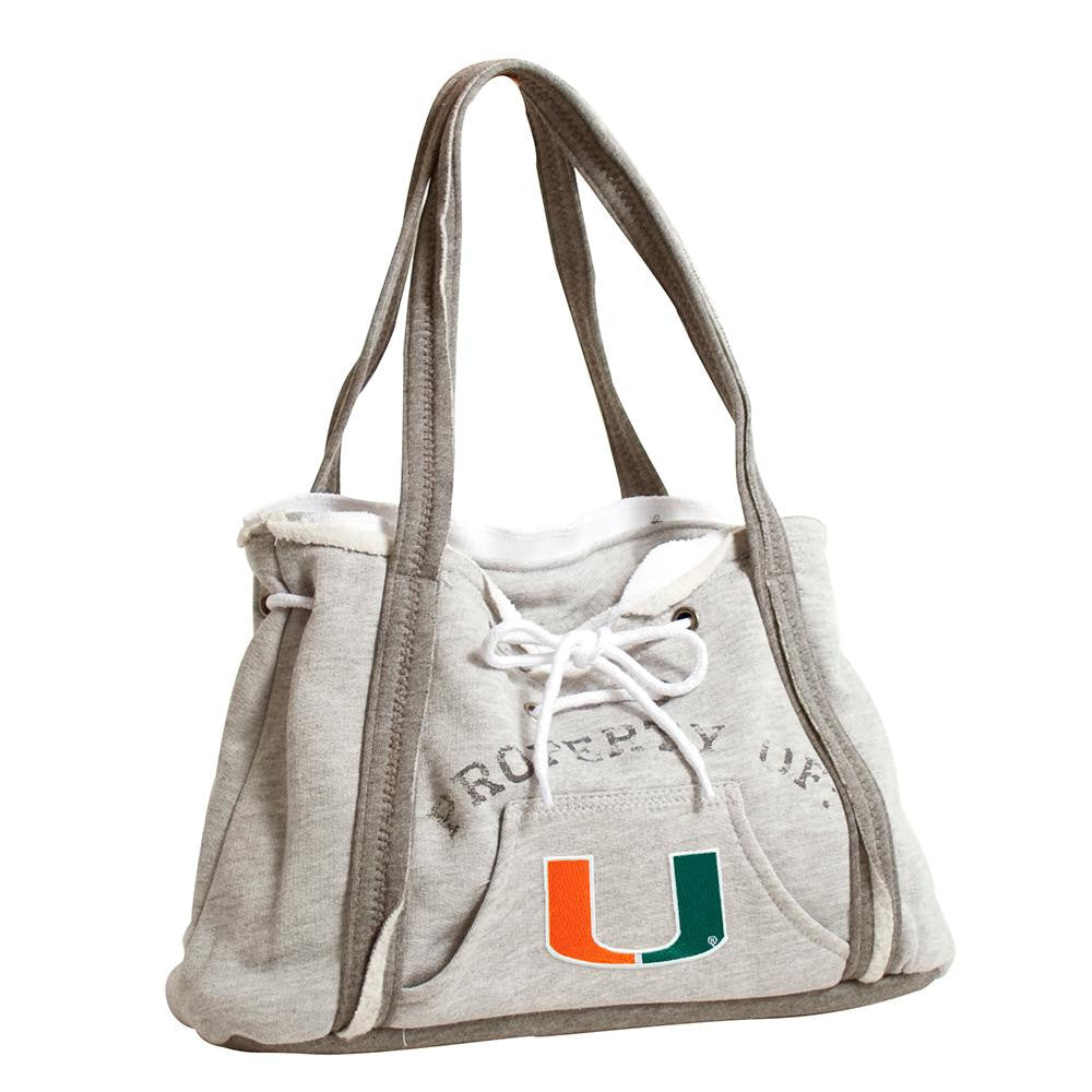 Miami Hurricanes NCAA Property Of Hoodie Purse