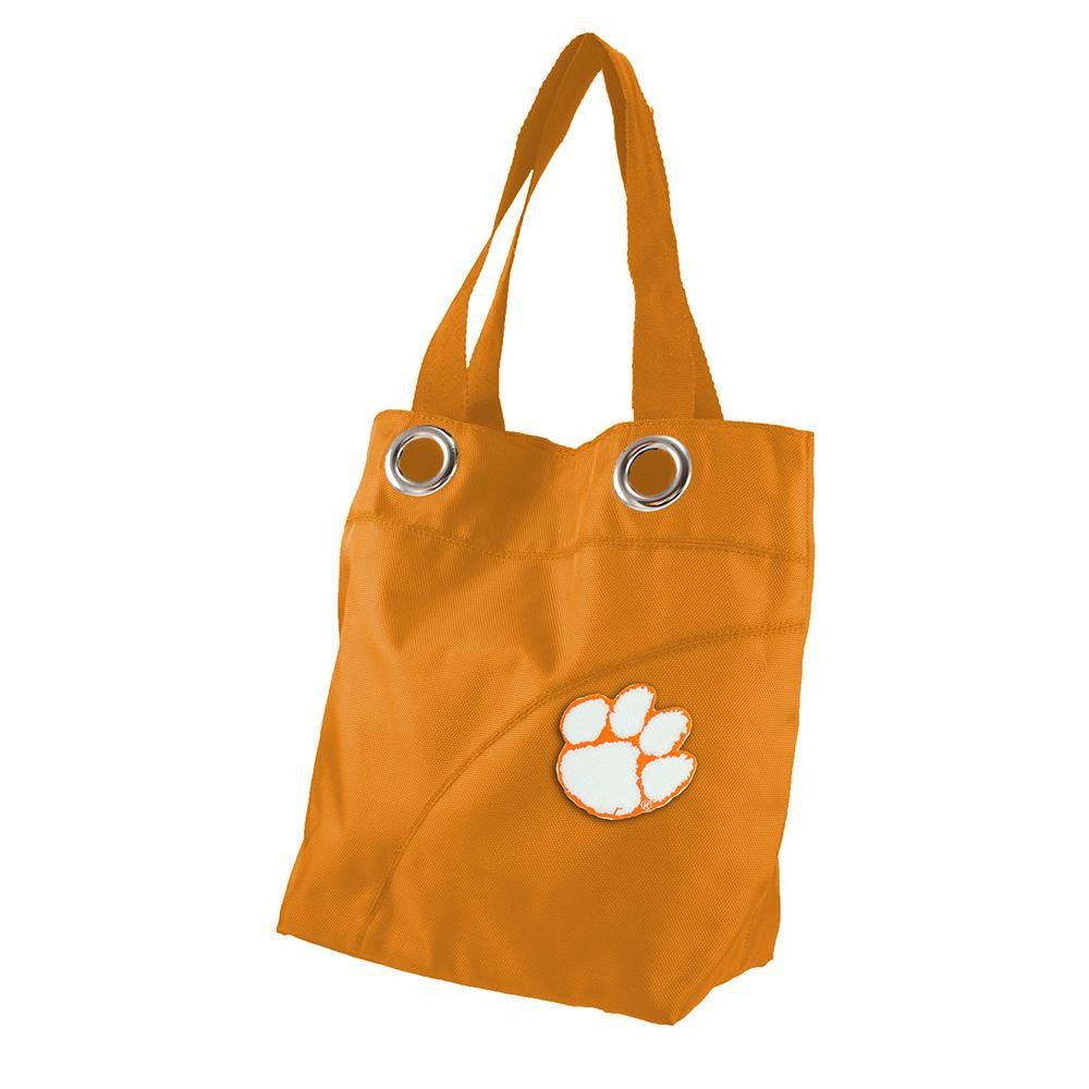 Clemson Tigers NCAA Color Sheen Tote (Orange)