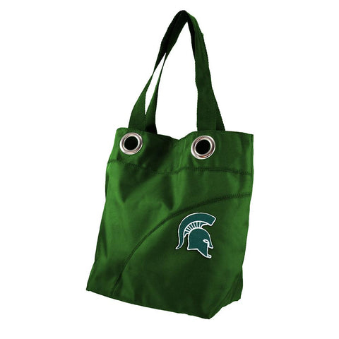 Michigan State Spartans NCAA Color Sheen Tote (Green)