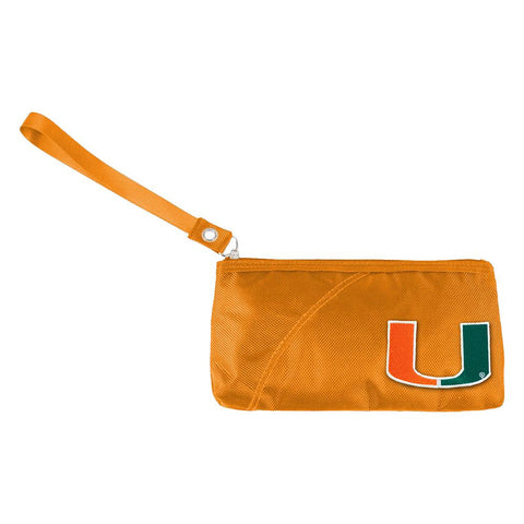 Miami Hurricanes NCAA Color Sheen Wristlet (Orange)