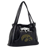 Iowa Hawkeyes NCAA Sport Noir Hoodie Purse