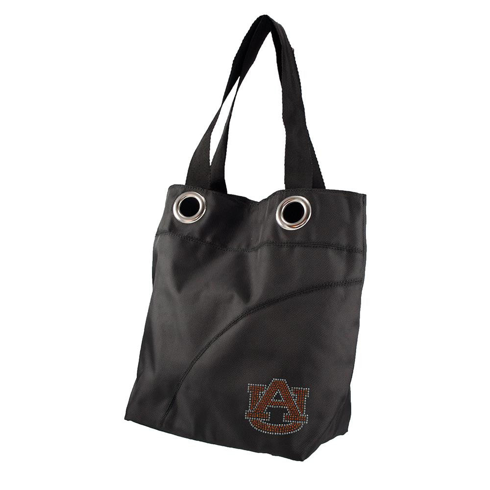 Auburn Tigers NCAA Sport Noir Sheen Tote