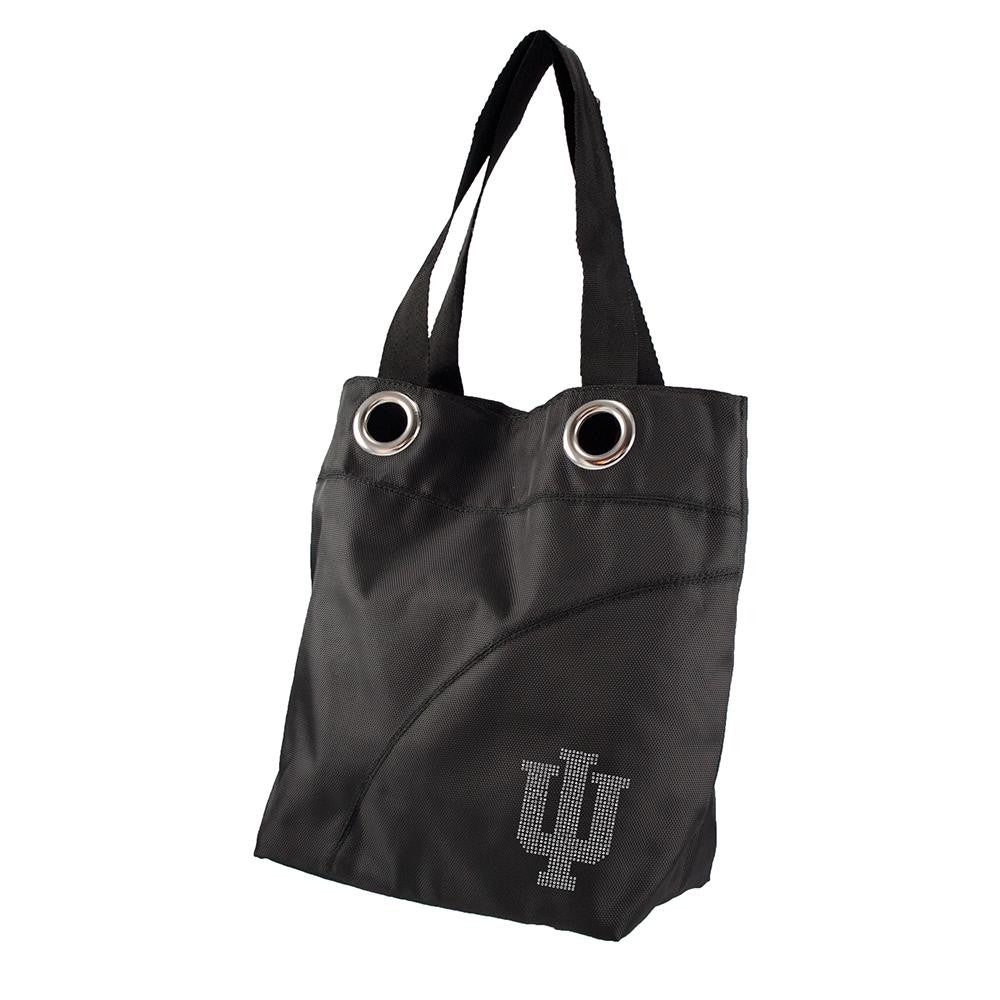 Indiana Hoosiers NCAA Sport Noir Sheen Tote