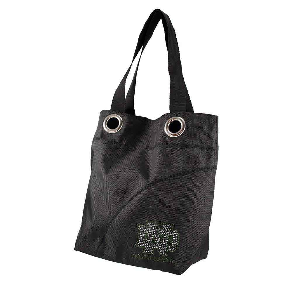 North Dakota Fighting Sioux NCAA Sport Noir Sheen Tote