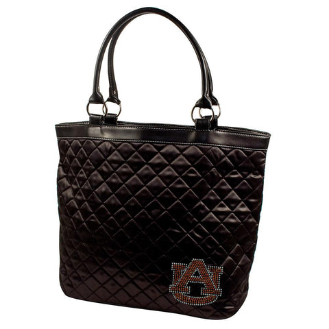 Auburn Tigers NCAA Sport Noir Quilted Tote