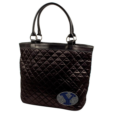 Brigham Young Cougars NCAA Sport Noir Quilted Tote