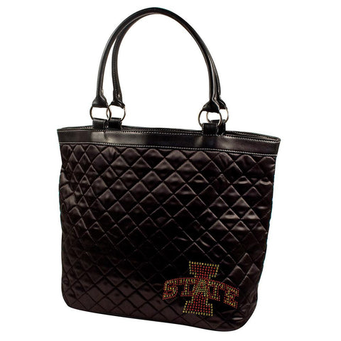 Iowa State Cyclones NCAA Sport Noir Quilted Tote