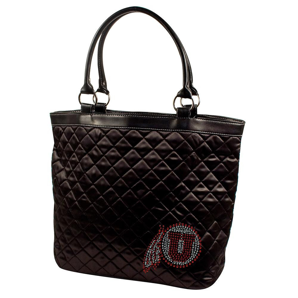 Utah Utes NCAA Sport Noir Quilted Tote