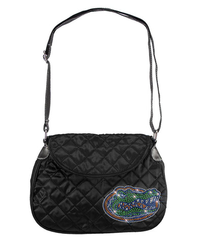 Florida Gators NCAA Sport Noir Quilted Saddlebag