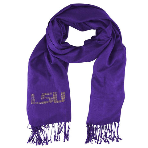 LSU Tigers NCAA Pashi Fan Scarf (Purple)