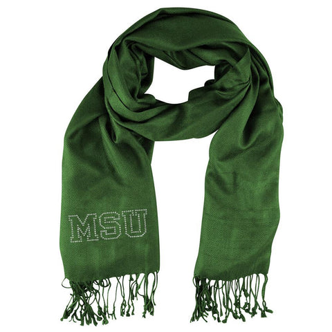 Michigan State Spartans NCAA Pashi Fan Scarf (Green)