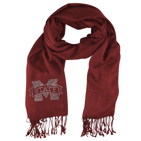 Mississippi State Bulldogs NCAA Pashi Fan Scarf (Dark Red)