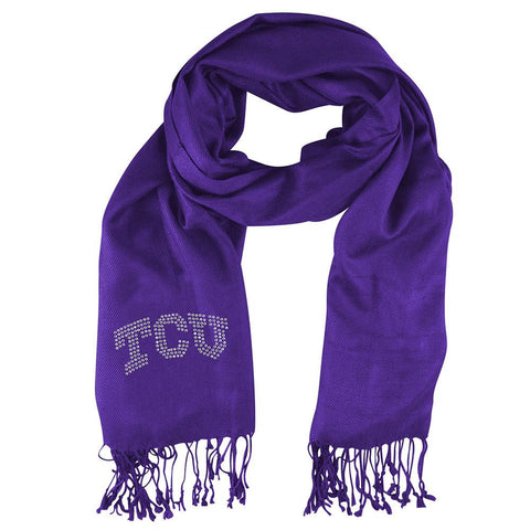 Texas Christian Horned Frogs NCAA Pashi Fan Scarf (Purple)