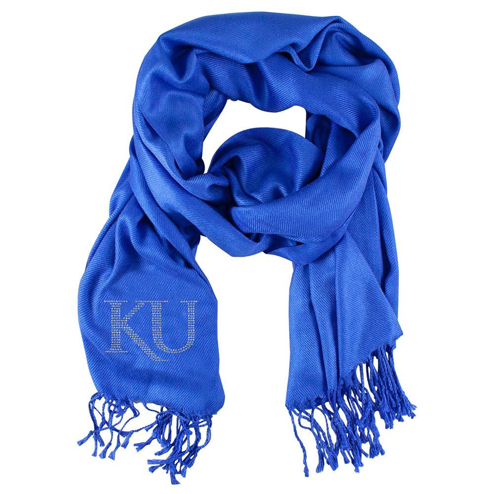 Kansas Jayhawks NCAA Pashi Fan Scarf (Royal)