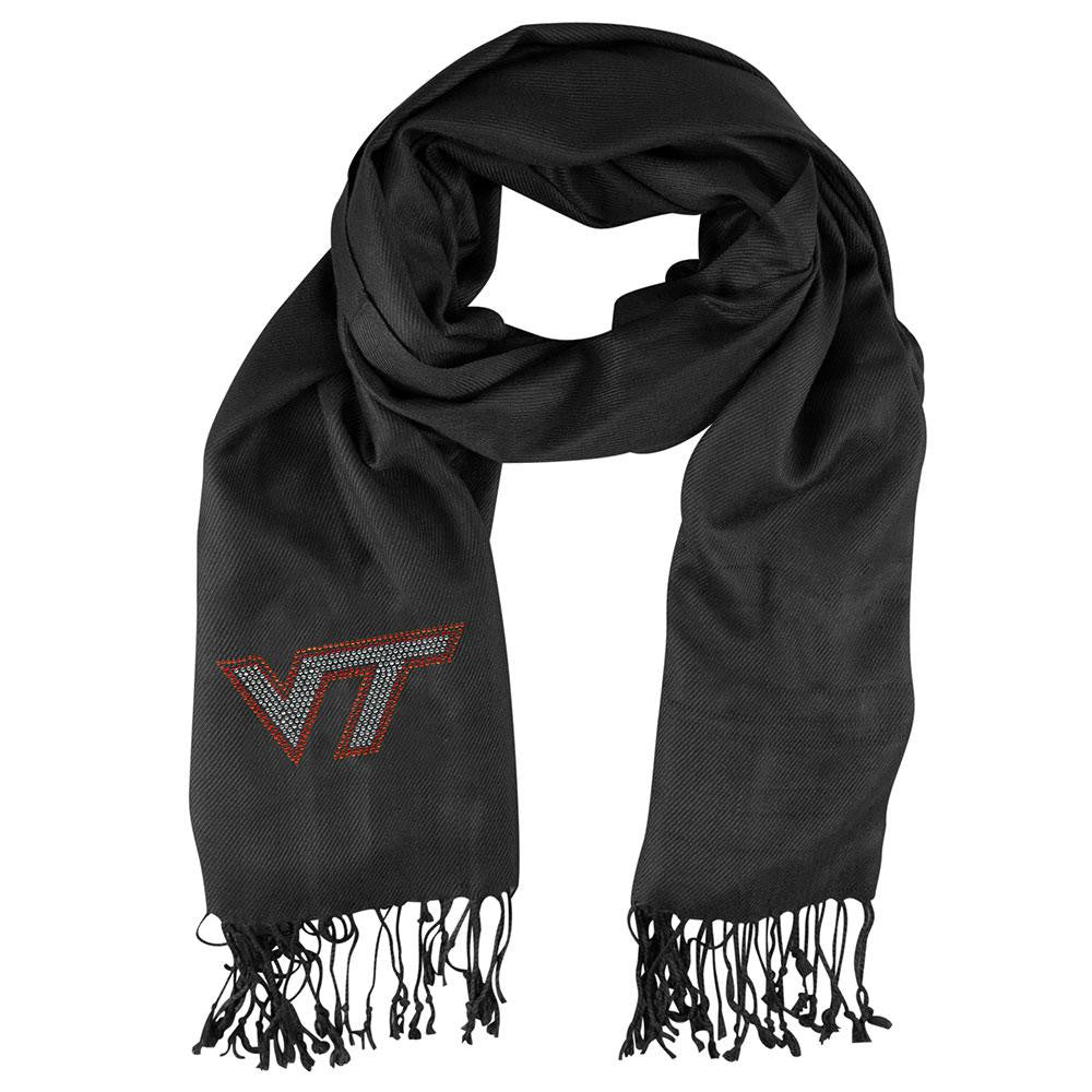 Virginia Tech Hokies NCAA Black Pashi Fan Scarf