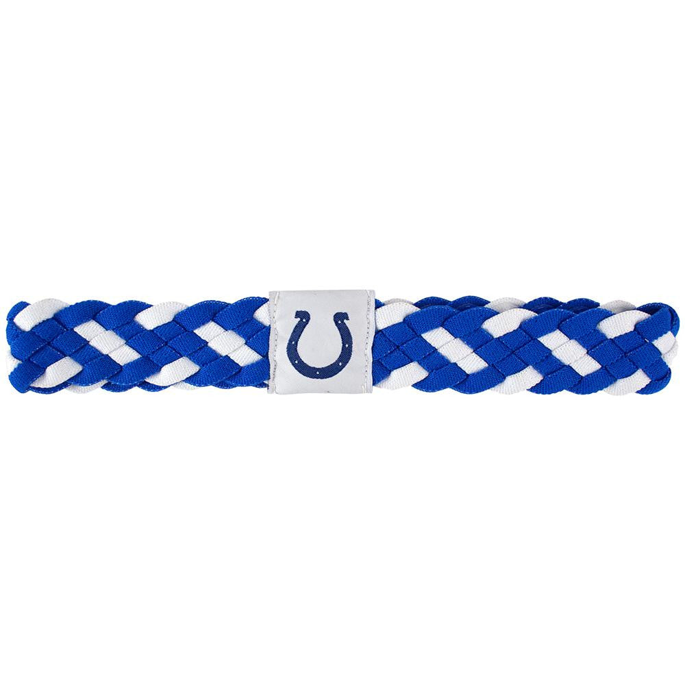 Indianapolis Colts NFL Braided Head Band 6 Braid