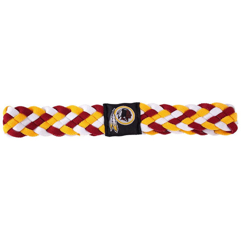 Washington Redskins NFL Braided Head Band 6 Braid