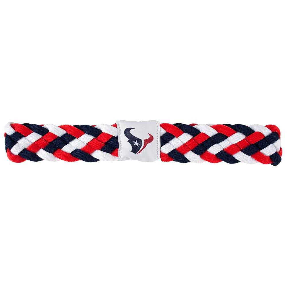 Houston Texans NFL Braided Head Band 6 Braid