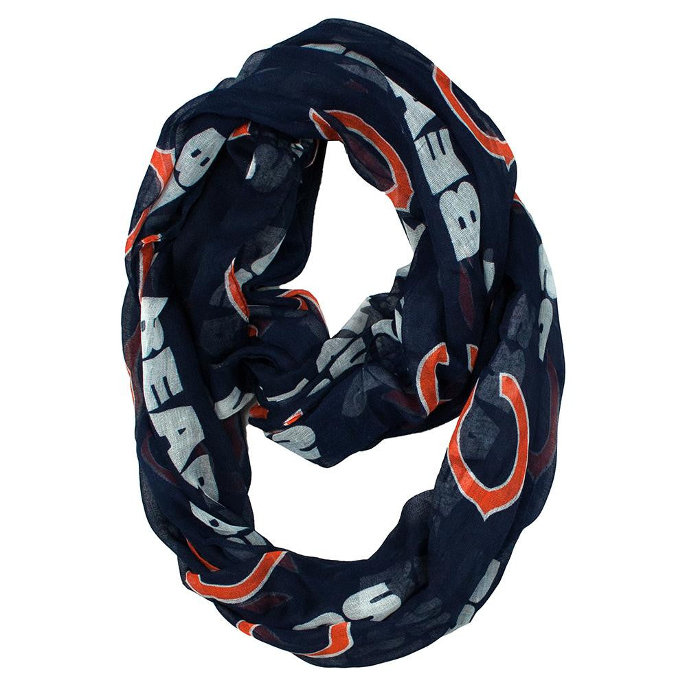 Chicago Bears NFL Sheer Infinity Scarf