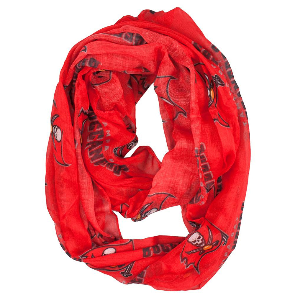 Tampa Bay Buccaneers NFL Sheer Infinity Scarf