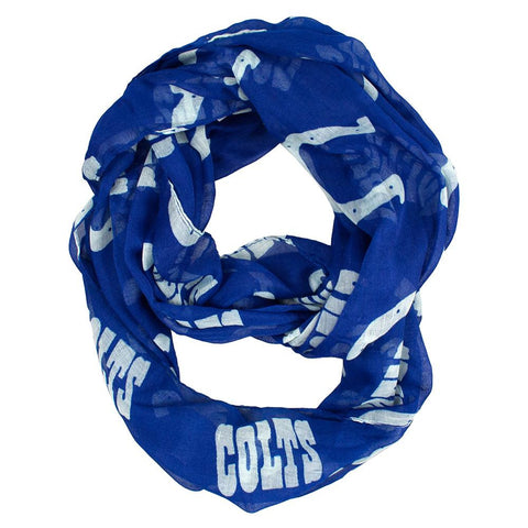 Indianapolis Colts NFL Sheer Infinity Scarf