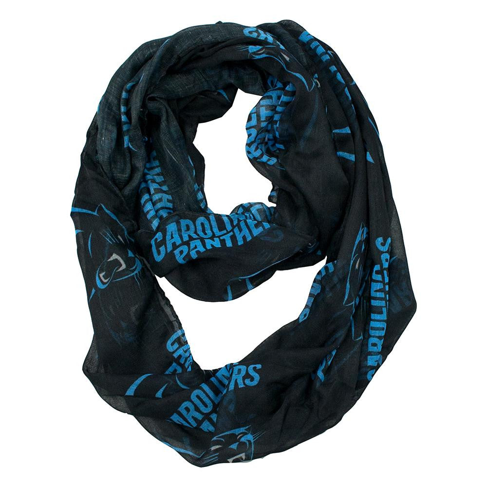 Carolina Panthers NFL Sheer Infinity Scarf