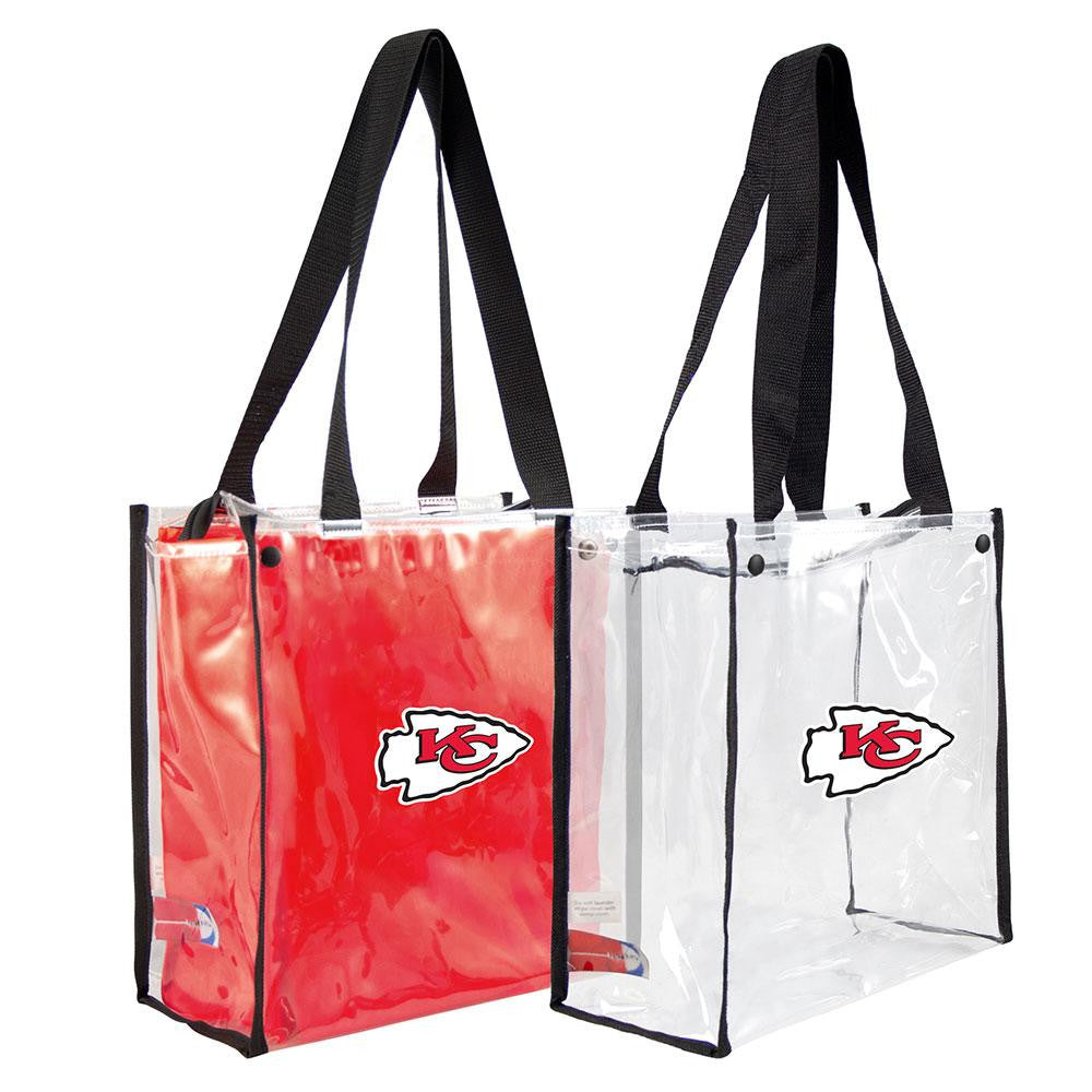 Kansas City Chiefs NFL Convertible Clear Tote