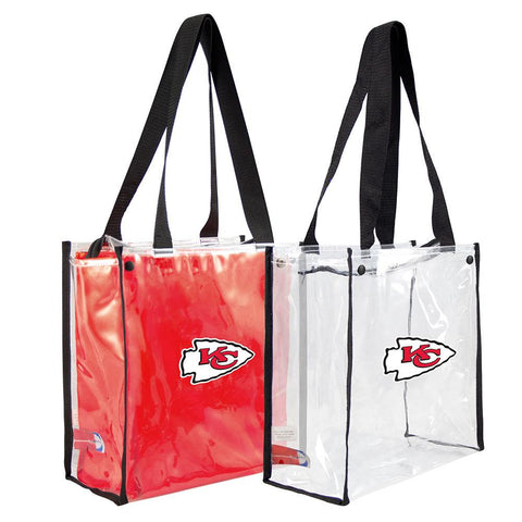 Kansas City Chiefs NFL Convertible Clear Tote