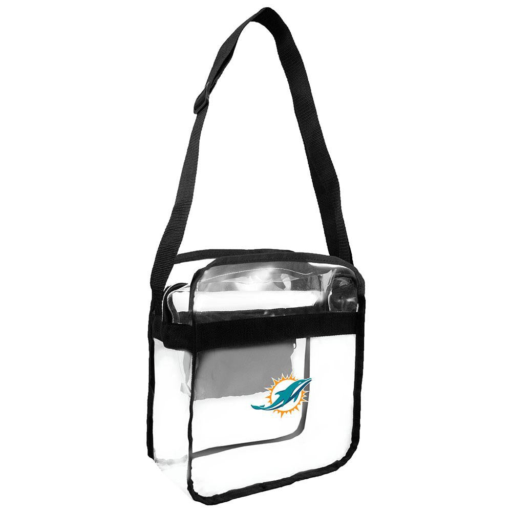 Miami Dolphins NFL Clear Cross-Body Carry-All