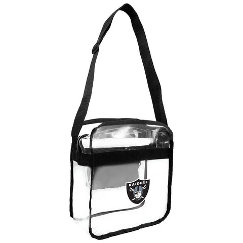 Oakland Raiders NFL Clear Cross-Body Carry-All