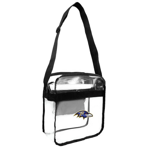 Baltimore Ravens NFL Clear Cross-Body Carry-All
