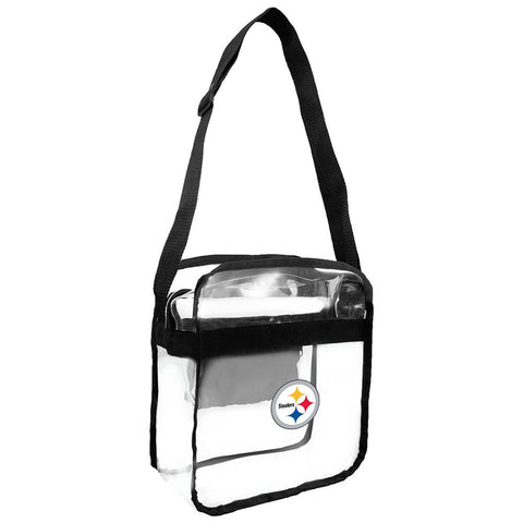 Pittsburgh Steelers NFL Clear Cross-Body Carry-All