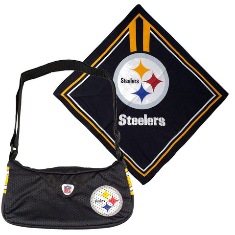 Pittsburgh Steelers NFL Fandana and Jersey Purse Set