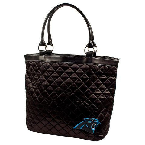 Carolina Panthers NFL Quilted Tote (Black)