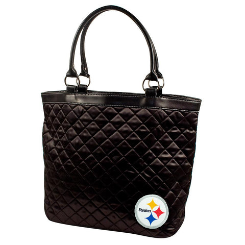 Pittsburgh Steelers NFL Quilted Tote (Black)