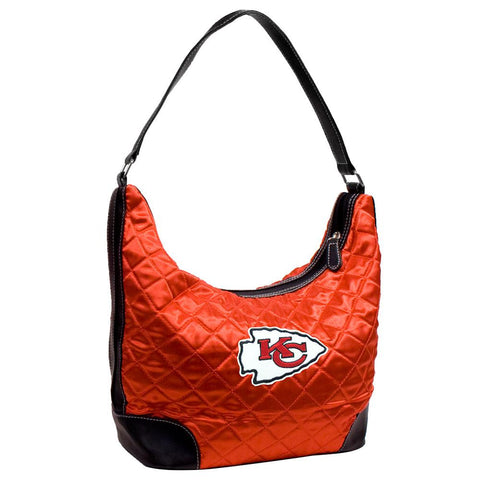 Kansas City Chiefs NFL Quilted Hobo (Light Red)