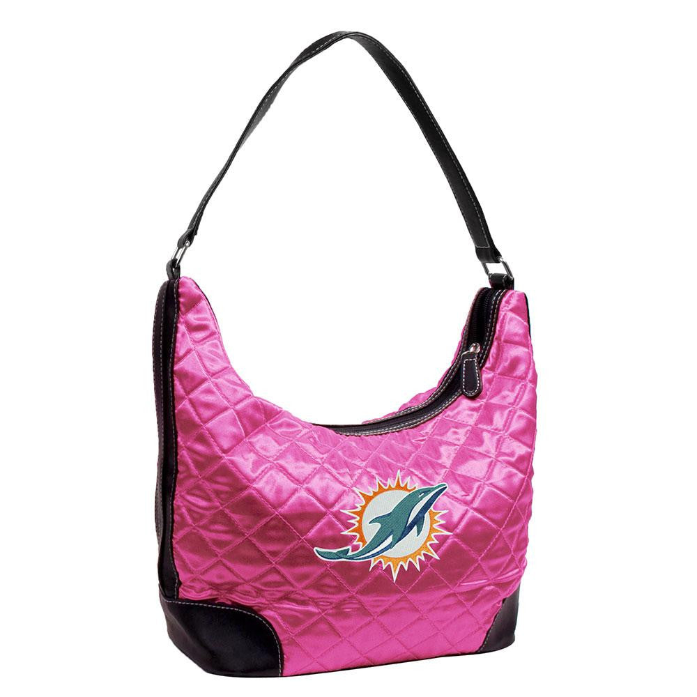 Miami Dolphins NFL Quilted Hobo