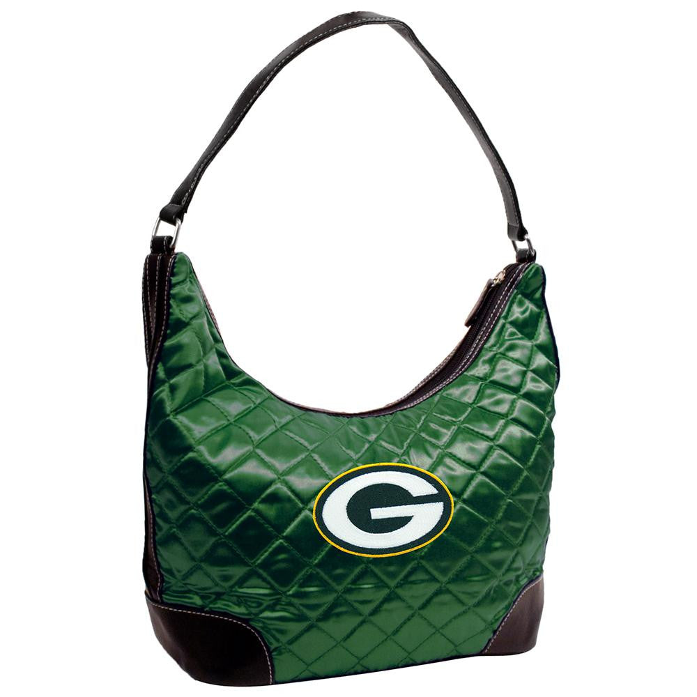 Green Bay Packers NFL Quilted Hobo (Dark Green)