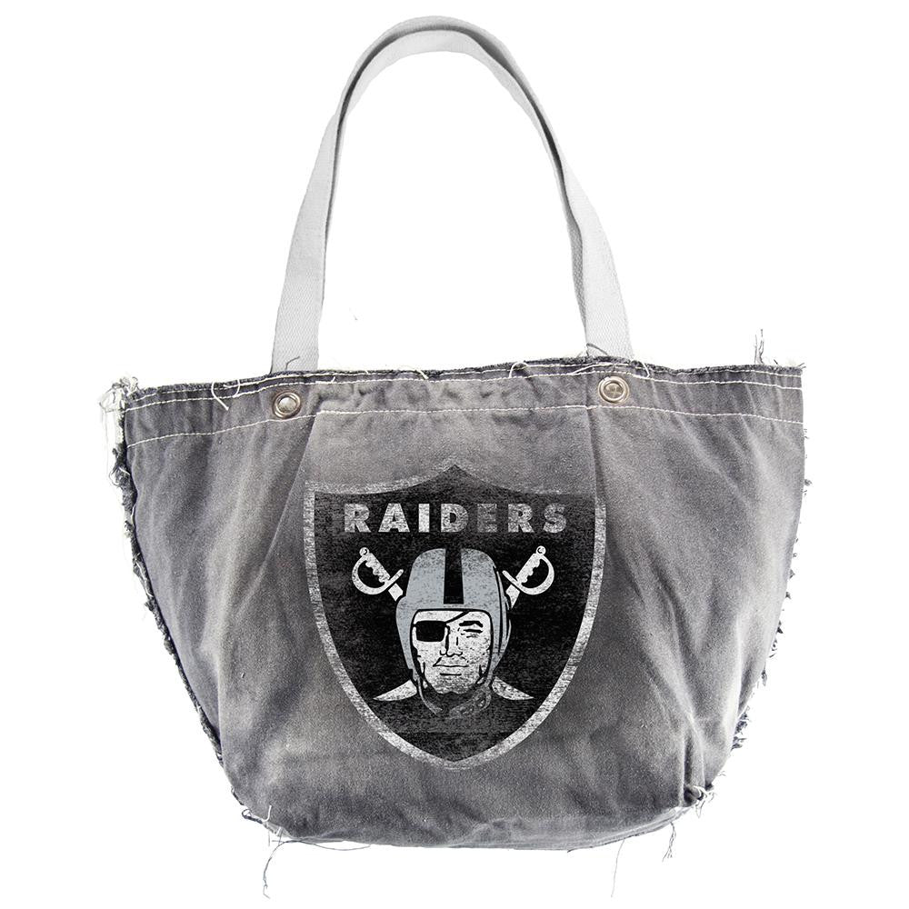 Oakland Raiders NFL Vintage Denim Tote